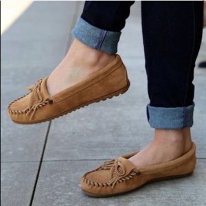 Minnetonka Kilty  Hardsole Moccasin